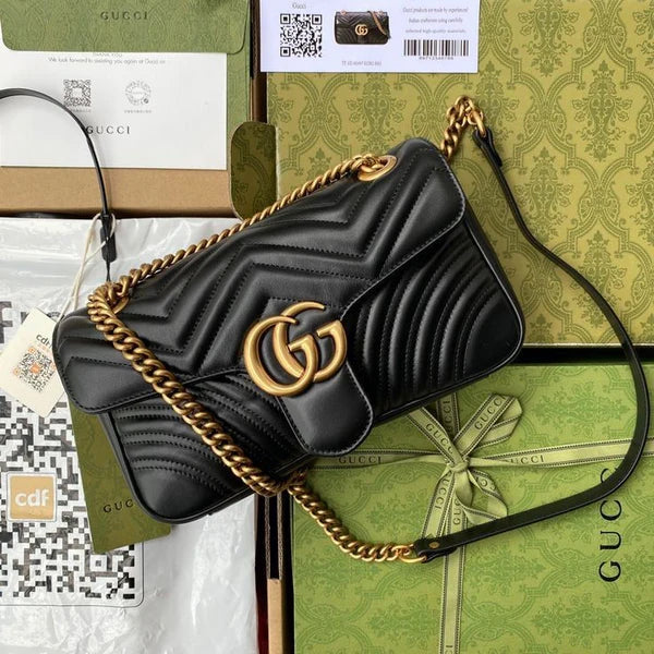 Double G Marmont Shoulder Bag